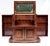 Mid 20th Century Anglo Indian Dry Bar Cabinet Rosewood & Brass For Sale - Image 13 of 13