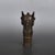 Vintage Pure Silver Dragon Head Cane Handle - Zodiac Walking Stick Topper For Sale In Los Angeles - Image 6 of 9