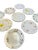 English Vintage Royal Victoria Fine Bone China Dessert Plates Made in England a Collection of 9 For Sale - Image 3 of 13