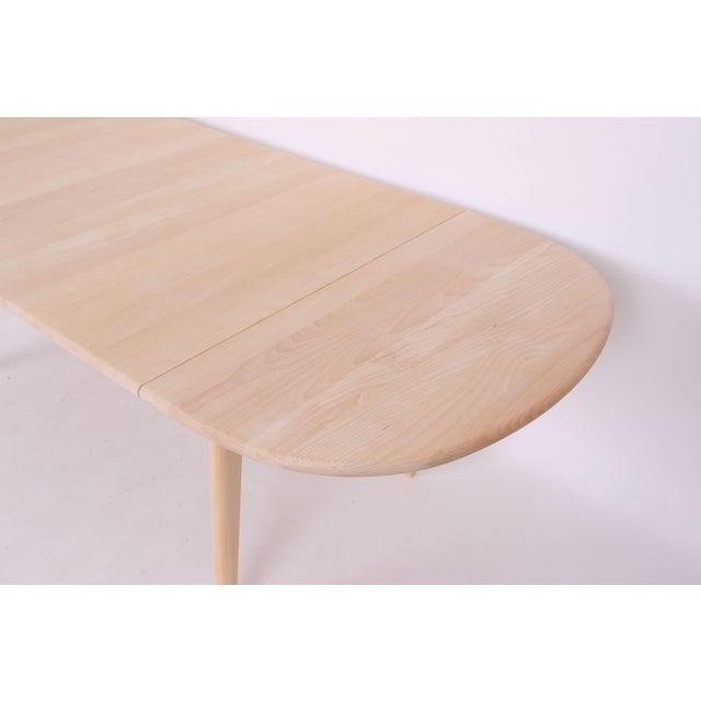 Early 21st Century Dining Table Ch006 in Soap-Treated Beech by Hans J. Wegner for Carl Hansen & Søn, 1980s For Sale - Image 5 of 16