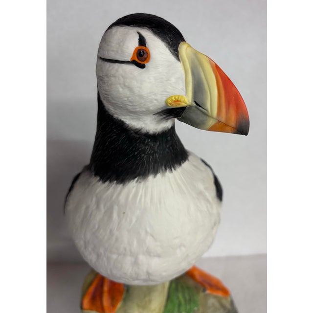 1990s Boehm Atlantic Puffin National Audubon Society 40th Edition Signed and Numbered For Sale - Image 6 of 12