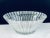Traditional Hand Cut Crystal Bowl & Two Small Plates For Sale - Image 3 of 8