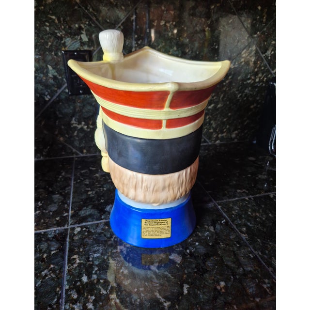 Vintage Royal Orleans Napoleonic Military Head Vases - A Pair (Jg) For Sale - Image 10 of 18
