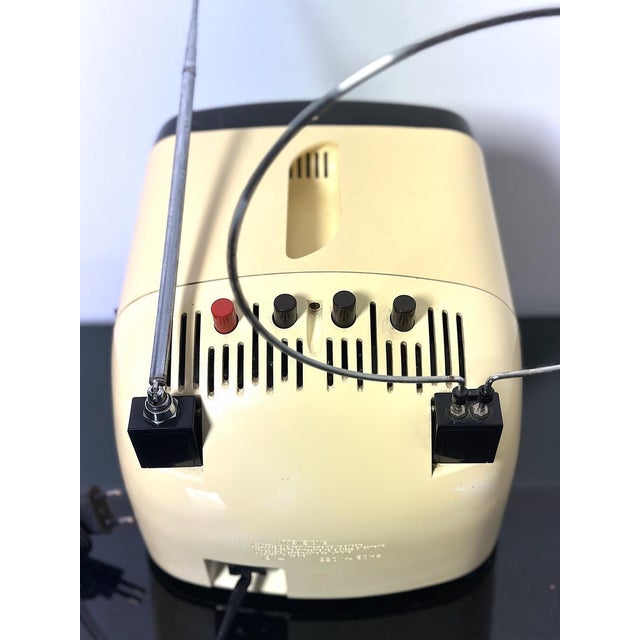 Industrial Vintage Rex L9 Television by Luigi Molinis, 1970s For Sale - Image 3 of 8