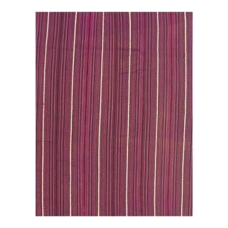1950s Colorful Field Geometric Modern Turkish Kilim Flatweave Wool Small Rug For Sale