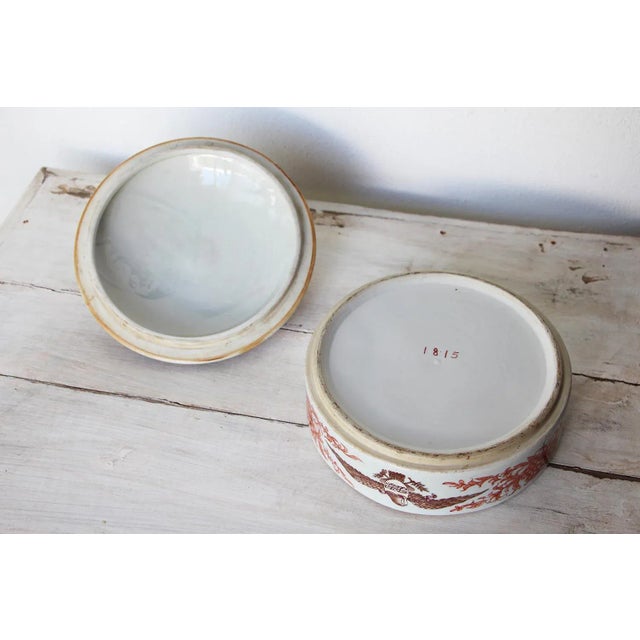 Chinese Export American Armorial Porcelain Tureen For Sale - Image 12 of 13