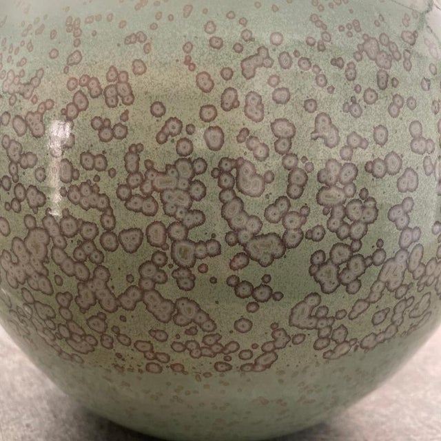 French Ceramic Vase by Marie-Jo Lizot, 1990s For Sale - Image 6 of 8