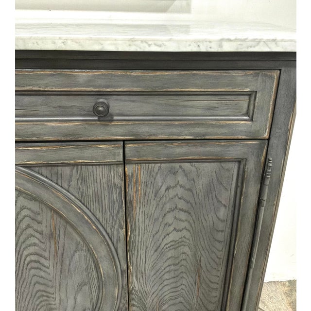 Hooker Furniture Gray Distressed Wood Melange Credenza For Sale In Atlanta - Image 6 of 7