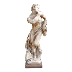 French Terracotta Sculpture of a Classical Male