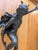 Early 20th Century Grand Tour Bronze Sculpture: Flying Mercury (After Giambologna) For Sale In Portland, OR - Image 6 of 8