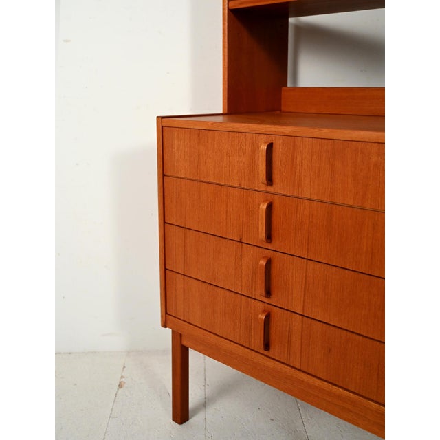 Scandinavian Teak Bookcase by Bertil Fridhagen for Bodafors, 1960s For Sale - Image 6 of 7