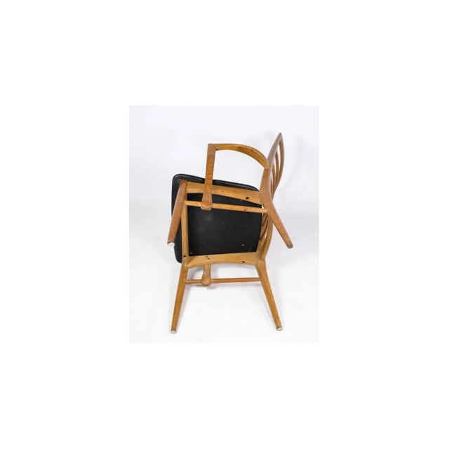 Oak Model Lis Armchair by Niels Koefoed for Niels Koefoed For Sale - Image 6 of 7