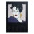 1984 American Original Serigraph Poster - Woman's Portrait (Black) (Nc1) - Patrick Nagel, Published by Mirage Editions For Sale
