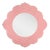Fleur Home Audubon Magnolia Circle Mirror in Pink Punch, 30x30 For Sale