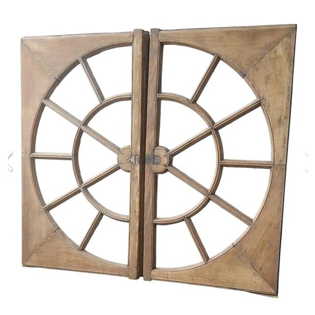 Oak Transoms, 19th Century, Set of 2 For Sale - Image 12 of 12