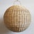 Hand woven raw natural rattan globe pendant lantern. Indoor use suggested, outdoor under cover. Each lantern will have...