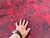 Red Red Turkmen Bokhara Hand-Knotted Wool Rug - 7'1" X 9'8" For Sale - Image 8 of 12