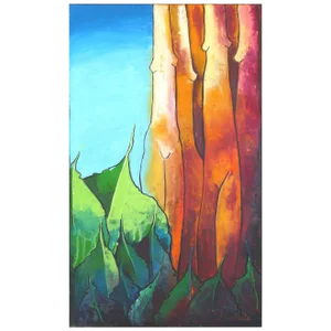 Contemporary Abstract Oil Painting by Cuban-American Artist Juan A. Navarrete