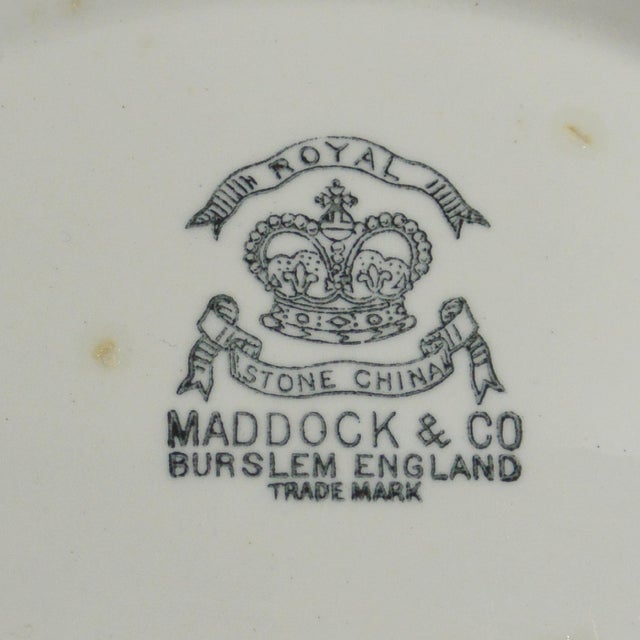Circa 1906 Antique White Ironstone Covered Vegetable Dish For Sale - Image 10 of 11