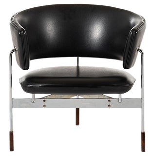 Set of Norwegian Rosewood Model Cirkel Lounge Chairs by Sigurd Resell for Rastad & Relling, 1960s For Sale