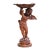 Mid-19th Century Italian Carved Walnut Cherub Compote or Tazza For Sale