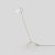 White Vittoriano Viganò 'Vv Cinquanta' Floor Lamp in White For Sale - Image 8 of 9