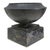 Antique Fiske School Cast Iron Garden Urn C1900 For Sale - Image 6 of 9