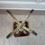 Wood Antique Primitive Painted Wood Side Table For Sale - Image 7 of 11