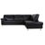 Concept Plus Corner Sofa in Black Leather from Ewald Schillig For Sale - Image 16 of 17