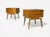 Edmond J Spence, Dresser and Nightstands, Burled Maple, Bentwood, Sweden, 1960s For Sale - Image 10 of 12