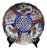 Antique Japanese Scalloped Floral Porcelain Imari Dinner Plate 10" For Sale