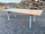 Cassina - Le Corbusier - Dining Table - Lc6 Dining Table Oak and Grey Metal Base For Sale - Image 9 of 18
