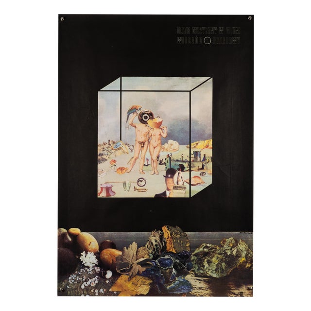 Musical Theatre in Gdynia Theater Poster by Jerzy Krechowicz, 1976 For Sale