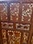 Vintage Hand Carved Wood Room Divider For Sale - Image 4 of 10