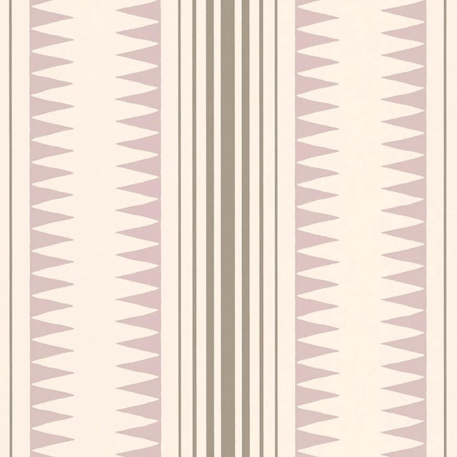 Schumacher X David Oliver Brompton Wallpaper in Svelte For Sale