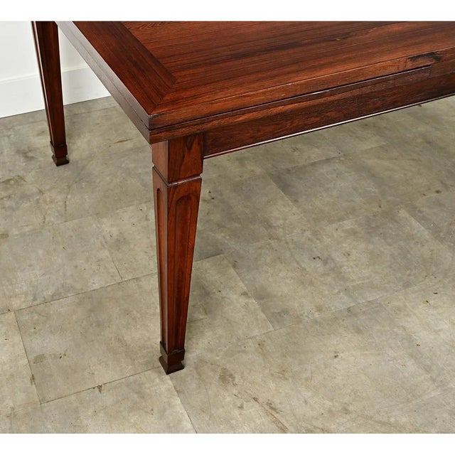 Dutch Rosewood Extending Dining Table For Sale - Image 10 of 12