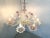 Mid-Century Modern Vintage Floral Murano Glass Chandelier, 1950s For Sale - Image 3 of 10
