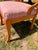Wood Antique Eastlake Victorian Parlour Side Chair With Pink Dupioni Silk Upholstery For Sale - Image 7 of 12