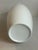 White Vintage White Ceramic Flower Vase Floral Design For Sale - Image 8 of 8