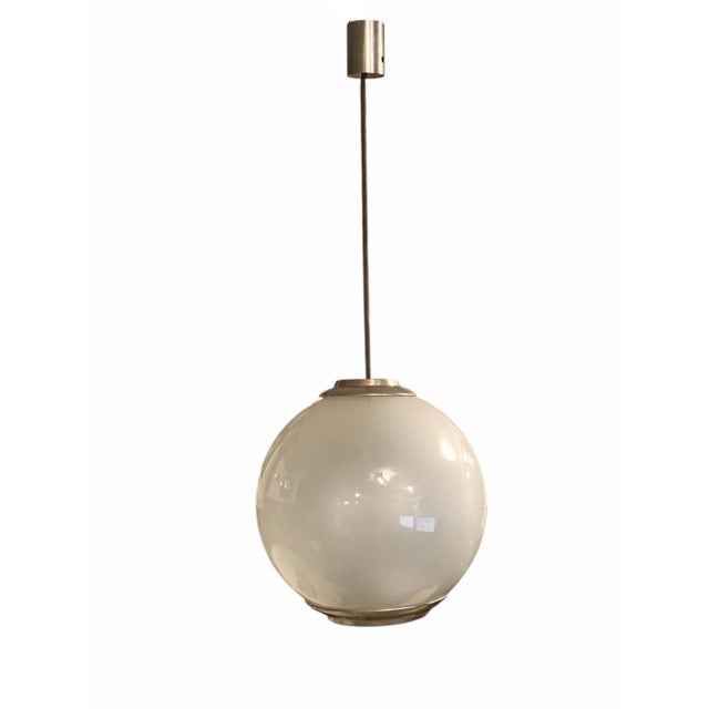 Vintage Italian LS2 Pendant by Luigi Caccia Dominioni for Azucena, 1950s For Sale - Image 9 of 9
