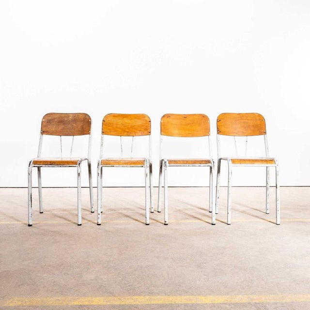 1960s French Mullca Dining Chairs, 1960s, Set of 4 For Sale - Image 5 of 11