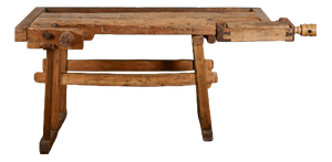 Carpenter's Work Table in Wood
