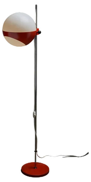 Space Age Floor Lamp attributed to Bag Turgi, Switzerland, 1960s