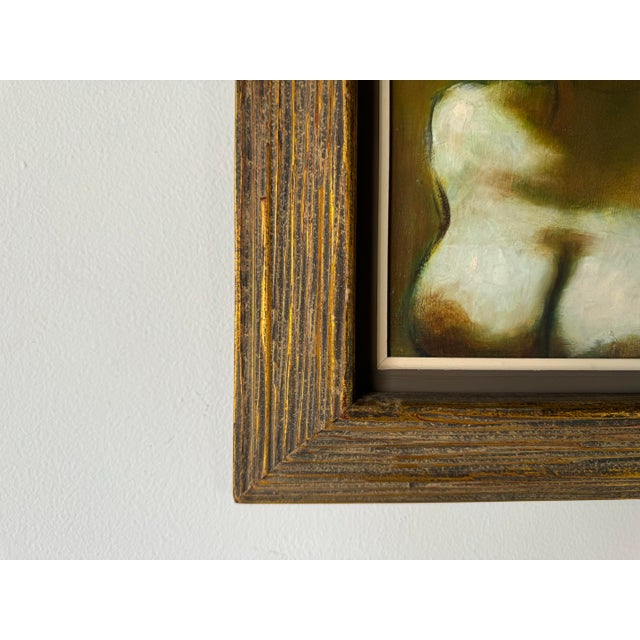 1968 Steve Bagnell Nj. " Nude " Oil Painting, Framed For Sale In Miami - Image 6 of 10