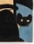 1960s Walter Gaudnek Black Cat Beneath Sun Oil on Canvas For Sale - Image 5 of 7