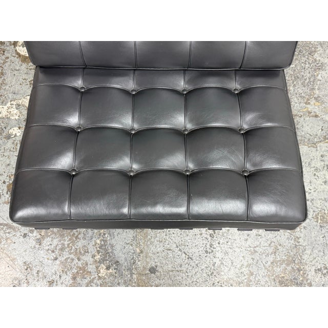 Chrome Ludwig Mies Van Der Rohe for Knoll Barcelona Lounge Chair For Sale - Image 8 of 12