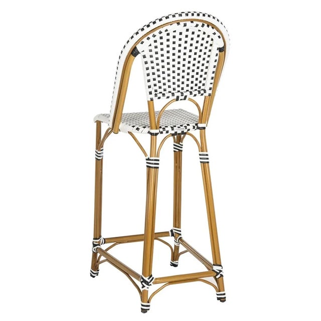 Zaid Barstool - Black/White For Sale - Image 10 of 10