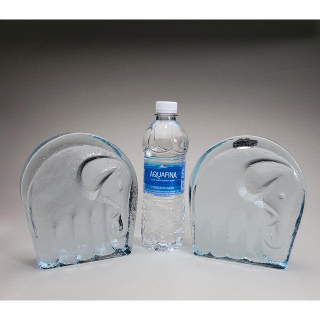 Mid Century Blenko Bookends /Pair For Sale - Image 10 of 16