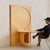 An ingenious expression of functional minimalism, this wall-mounted folding table was designed in 1970 as part of the...