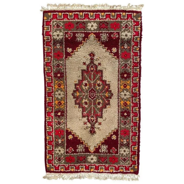 Vintage French Knotted Cogolin Rug, 1950s For Sale - Image 11 of 11